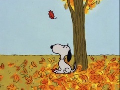 Color design in It's The Great Pumpkin, Charlie Brown